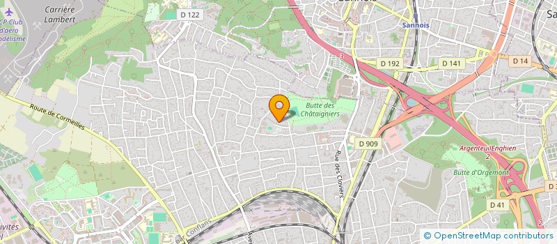 localisation de l'entreprise MONSIEUR DHIAEDDINE MRABET  ARGENTEUIL