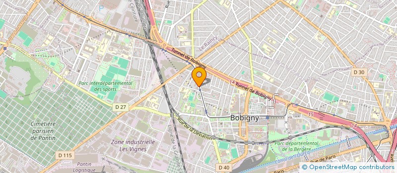 localisation de l'entreprise MONSIEUR DHONAI MIAH  BOBIGNY