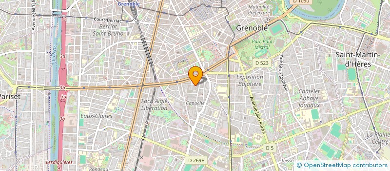 localisation de l'entreprise MONSIEUR DHONDUP SONAM  GRENOBLE