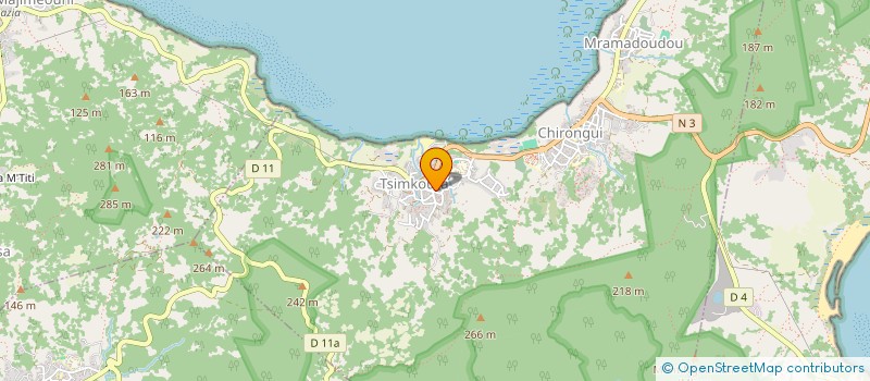 localisation de l'entreprise MONSIEUR DHOUL-BADAINI MOUMINI à CHIRONGUI