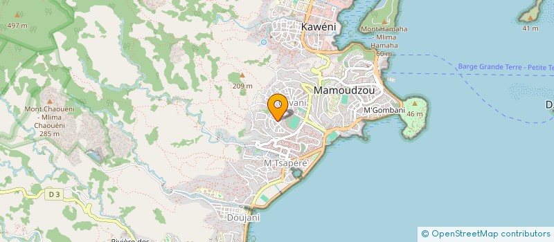 localisation de l'entreprise MONSIEUR DHOUL-KALAINE DJOUNDIY SAID à MAMOUDZOU