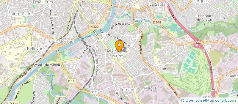 localisation de l'entreprise MONSIEUR DHOUL-KAMAL ABDALLAH à LIMOGES