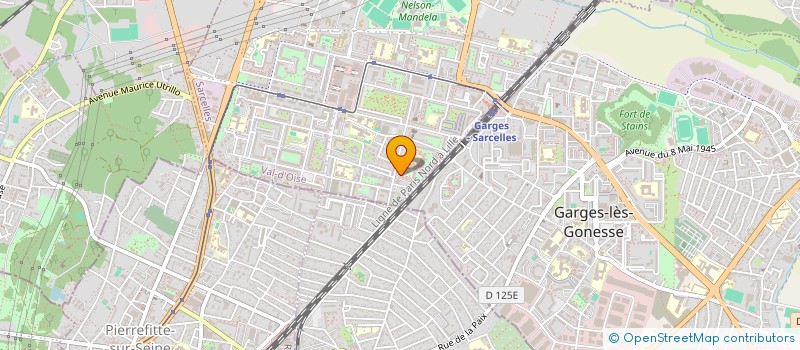 localisation de l'entreprise MONSIEUR DHOULFAQQAR SAID MASSONDI  SARCELLES