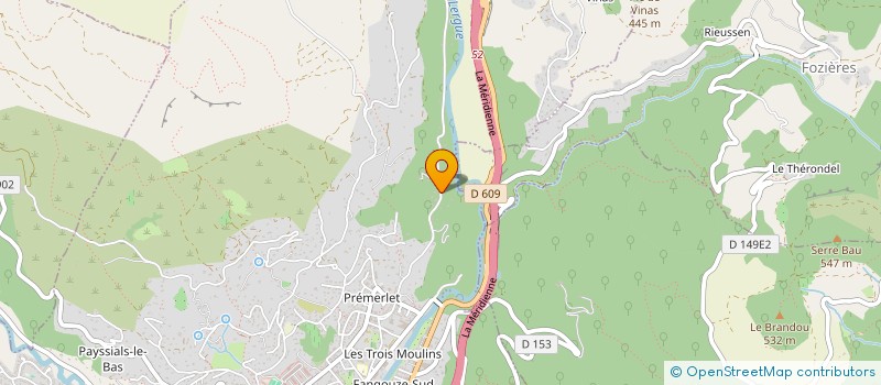 localisation de l'entreprise MONSIEUR DHYLAN AIT EL AARABI  LODEVE