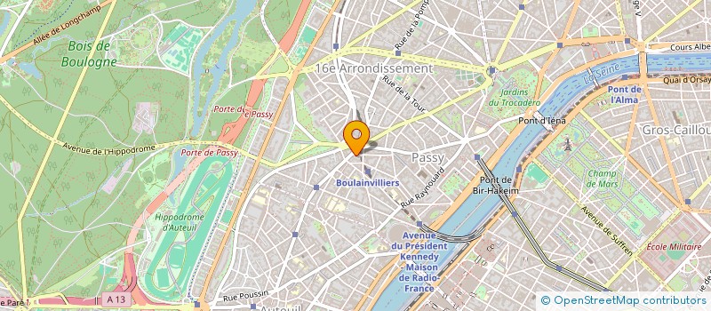 localisation de l'entreprise MONSIEUR DI ZHOU à PARIS