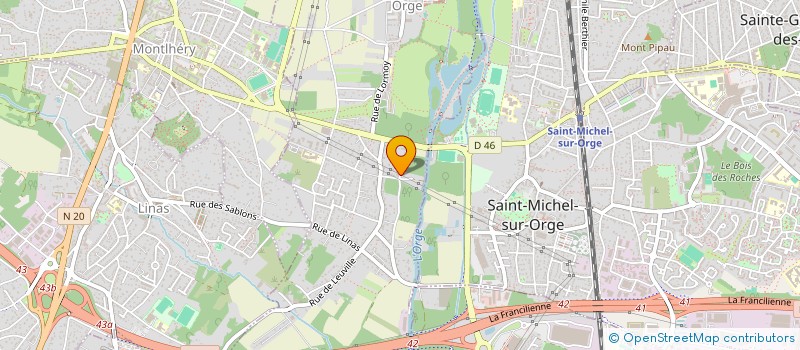 localisation de l'entreprise MONSIEUR DIA CHEIKH à LONGPONT-SUR-ORGE