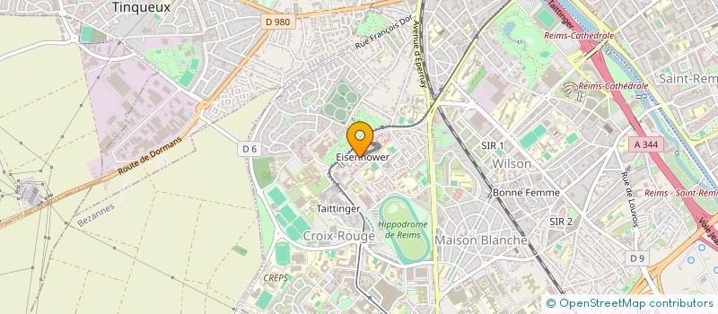 localisation de l'entreprise MONSIEUR DIAA MUSTAFA  REIMS
