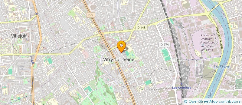 localisation de l'entreprise MONSIEUR DIABE GASSAMA à VITRY SUR SEINE