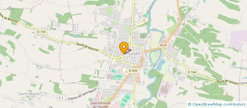 localisation de l'entreprise MONSIEUR DIABI KASSAMBA  LOUBERSAN