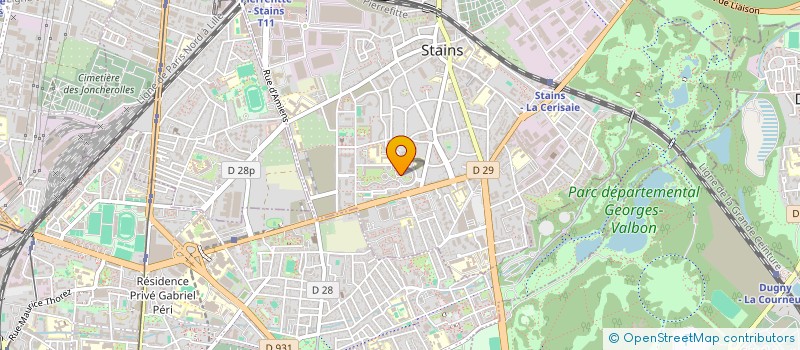localisation de l'entreprise MONSIEUR DIABY DOUCOURE à STAINS