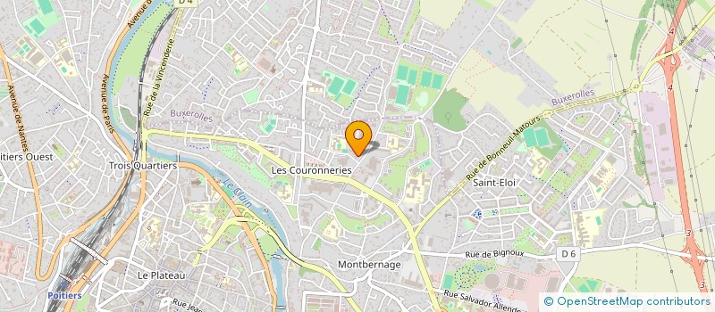 localisation de l'entreprise MONSIEUR DIABY GUEI à POITIERS