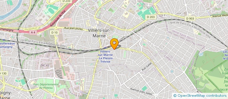 localisation de l'entreprise MONSIEUR DIABY IBRAHIM à VILLIERS-SUR-MARNE