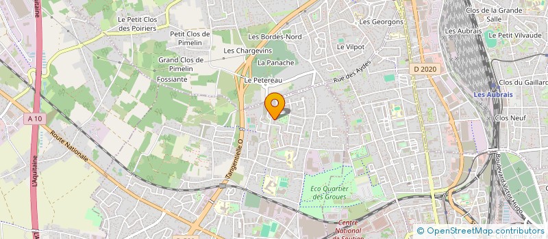 localisation de l'entreprise MONSIEUR DIABY SANOUSSI  SAINT-JEAN-DE-LA-RUELLE