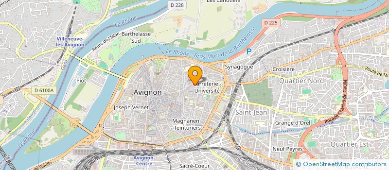 localisation de l'entreprise MONSIEUR DIABY SYDI  AVIGNON