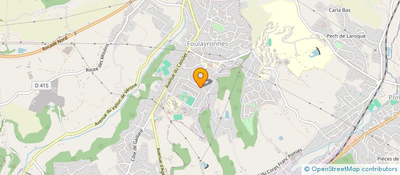 localisation de l'entreprise MONSIEUR DIADEMA RAHANIMALALA  FOULAYRONNES