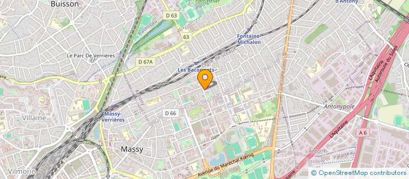 localisation de l'entreprise MONSIEUR DIADIE CISSOKHO à ANTONY