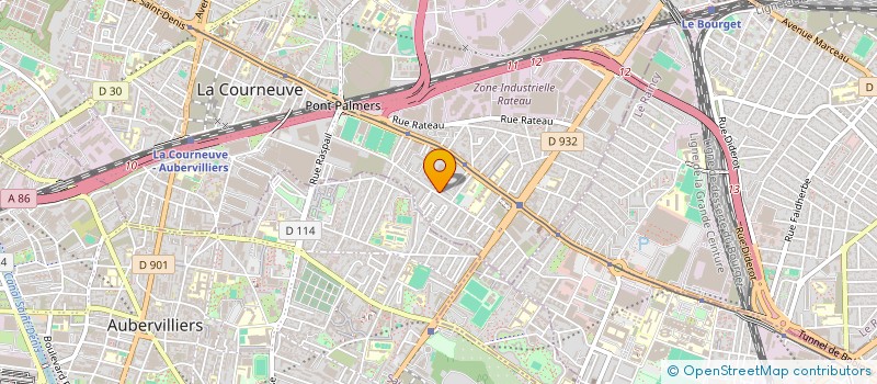 localisation de l'entreprise MONSIEUR DIADIE DIABIRA à LA COURNEUVE