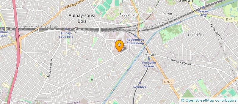 localisation de l'entreprise MONSIEUR DIADIE DIALLO  AULNAY-SOUS-BOIS