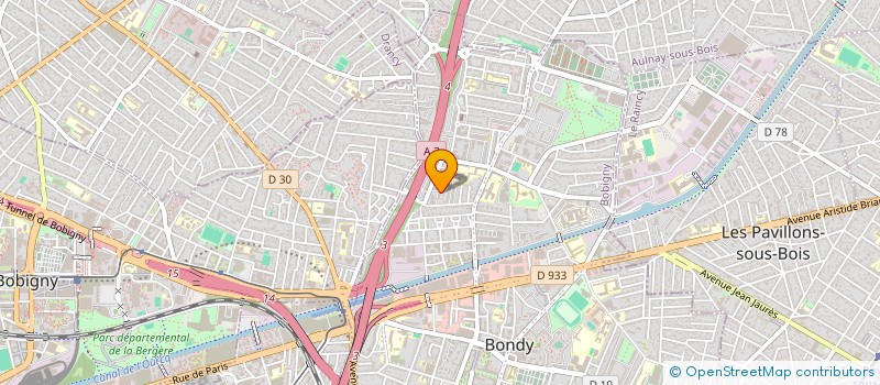 localisation de l'entreprise MONSIEUR DIADIE HAIDARA  BONDY