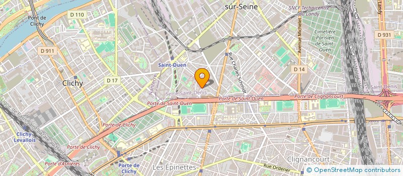 localisation de l'entreprise MONSIEUR DIADIE SIDIBE à SAINT-OUEN-SUR-SEINE
