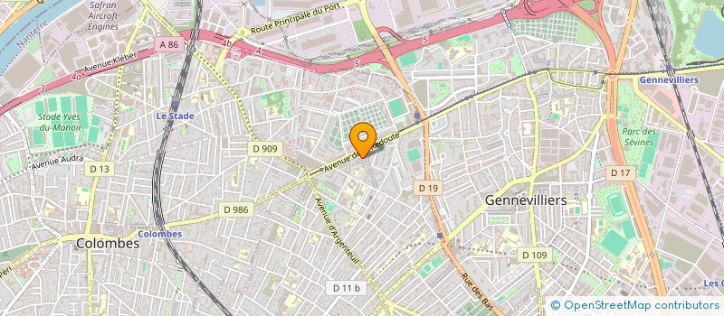 localisation de l'entreprise MONSIEUR DIADIE TRAORE  ASNIERES-SUR-SEINE