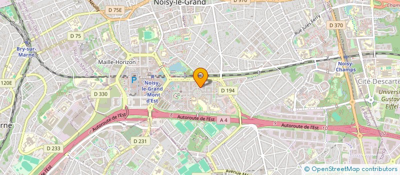 localisation de l'entreprise MONSIEUR DIADIE TRAORE à NOISY-LE-GRAND