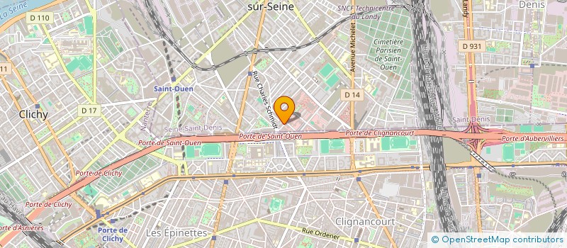 localisation de l'entreprise MONSIEUR DIADIE TRAORE à SAINT-OUEN-SUR-SEINE