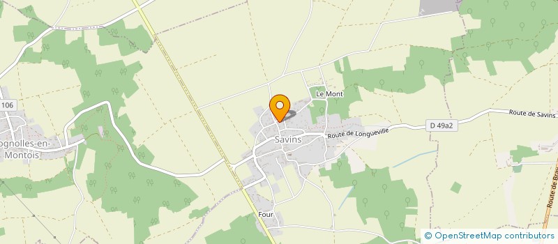 localisation de l'entreprise MONSIEUR DIADIE TRAORE  SAVINS