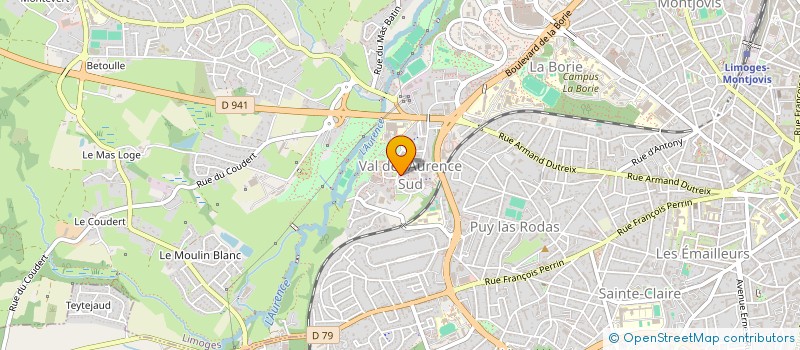 localisation de l'entreprise MONSIEUR DIADIOULY SEYDI à LIMOGES
