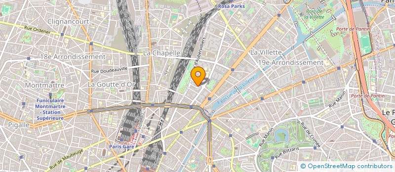 localisation de l'entreprise MONSIEUR DIADJE TRAORE  PARIS