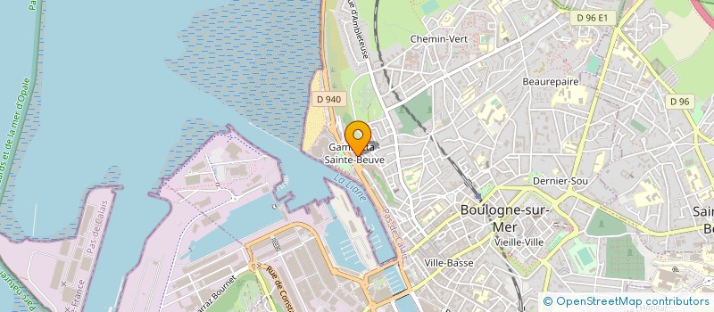 localisation de l'entreprise MONSIEUR DIAGA SALL  BOULOGNE-SUR-MER