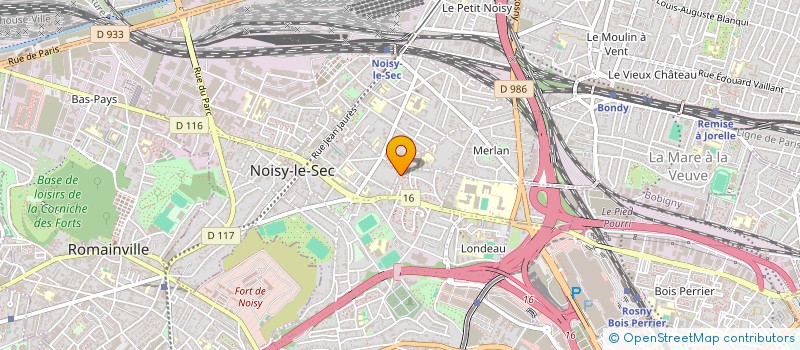 localisation de l'entreprise MONSIEUR DIAGOU THIAM à NOISY-LE-SEC