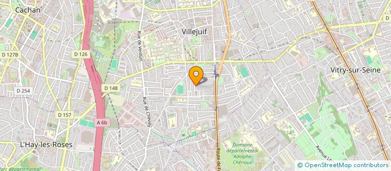 localisation de l'entreprise MONSIEUR DIAGUELI NIAKATE à VILLEJUIF