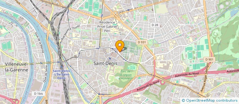 localisation de l'entreprise MONSIEUR DIAGUILY GASSAMA  SAINT-DENIS