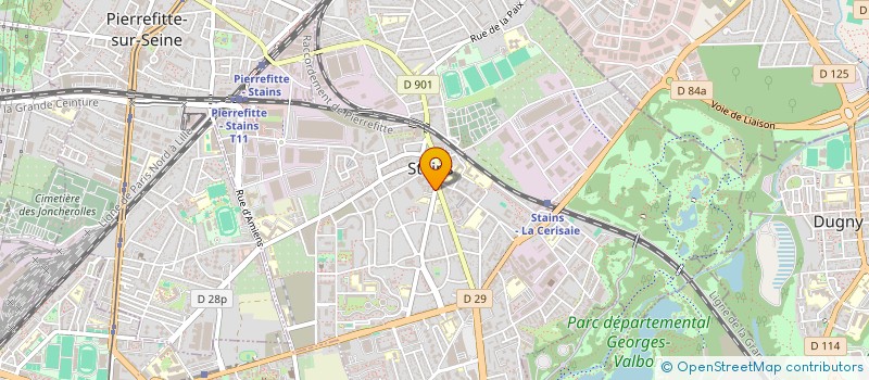 localisation de l'entreprise MONSIEUR DIAGUILY TANDIANG à STAINS