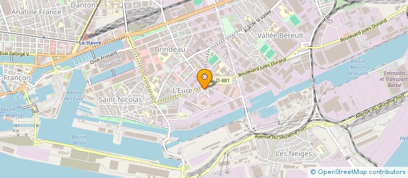 localisation de l'entreprise MONSIEUR DIAKARIA NIASSE à LE HAVRE