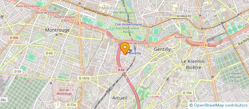 localisation de l'entreprise MONSIEUR DIAKARIA SIGNATE à GENTILLY