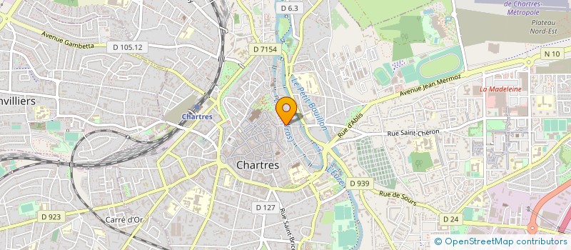 localisation de l'entreprise MONSIEUR DIAKIESSE MBUTA à CHARTRES