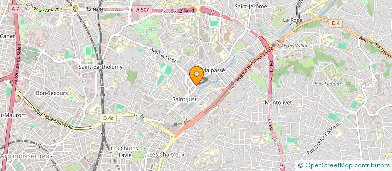 localisation de l'entreprise MONSIEUR DIAKITE DJAKARIDJA  MARSEILLE