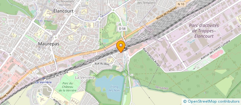 localisation de l'entreprise MONSIEUR DIAKO WAGUE  LA VERRIERE