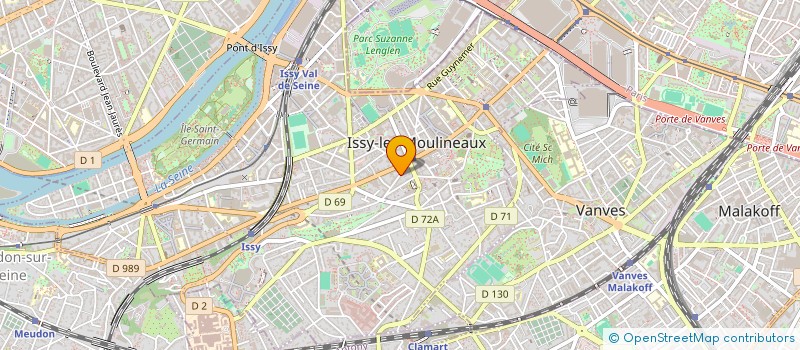 localisation de l'entreprise MONSIEUR DIALLO AMADOU à ISSY-LES-MOULINEAUX