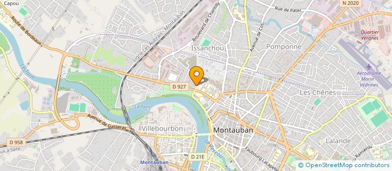 localisation de l'entreprise MONSIEUR DIALLO CORKA  MONTAUBAN