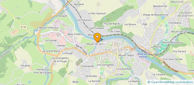 localisation de l'entreprise MONSIEUR DIAMANT BOURGEON à AIXE-SUR-VIENNE