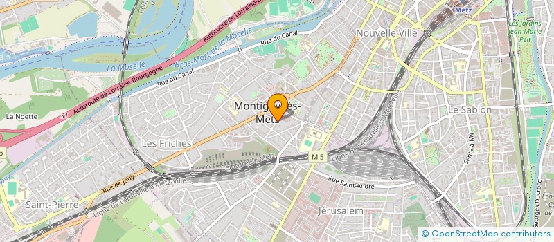 localisation de l'entreprise MONSIEUR DIAMANT CELIKU  MONTIGNY-LES-METZ