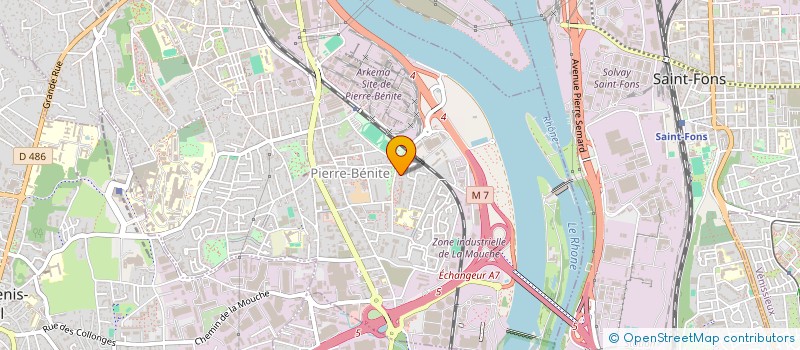 localisation de l'entreprise MONSIEUR DIAMANT HOXHA  OULLINS-PIERRE-BENITE