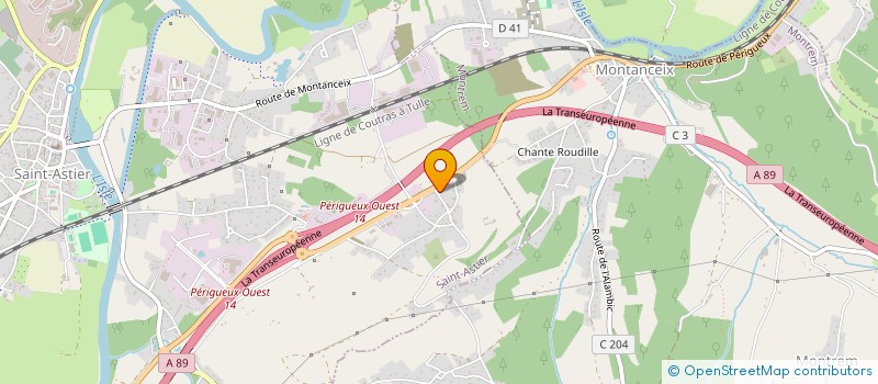 localisation de l'entreprise MONSIEUR DIAMANTINO AMARAL FONSECA  SAINT-ASTIER