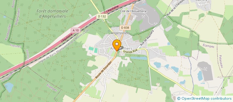 localisation de l'entreprise MONSIEUR DIAMANTINO BORGES CHAVES  ANGERVILLIERS