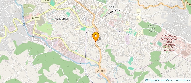 localisation de l'entreprise MONSIEUR DIAMANTINO DA SILVA SOUSA  DRAGUIGNAN