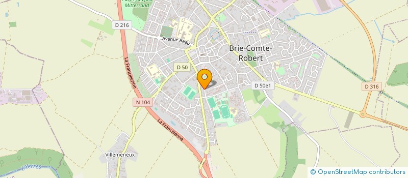localisation de l'entreprise MONSIEUR DIAMANTINO DE FRIAS SOARES à BRIE-COMTE-ROBERT