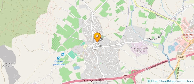 localisation de l'entreprise MONSIEUR DIAMANTINO DE OLIVEIRA  POUSSAN